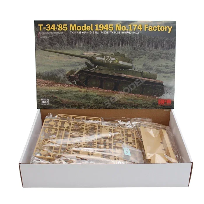 Paint Model Kit - Modelo de ensamblaje Ryefield RM-5040 1/35