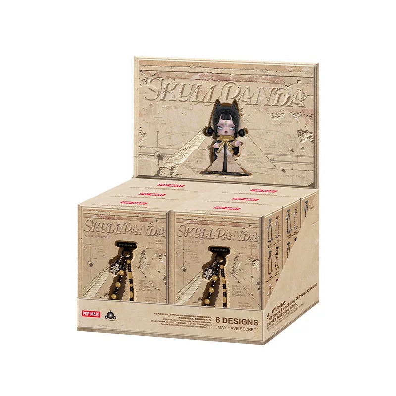 Model Kit Anime Girl - POPMART SKULLPANDA, Serie WHERE TIME DWELLS,