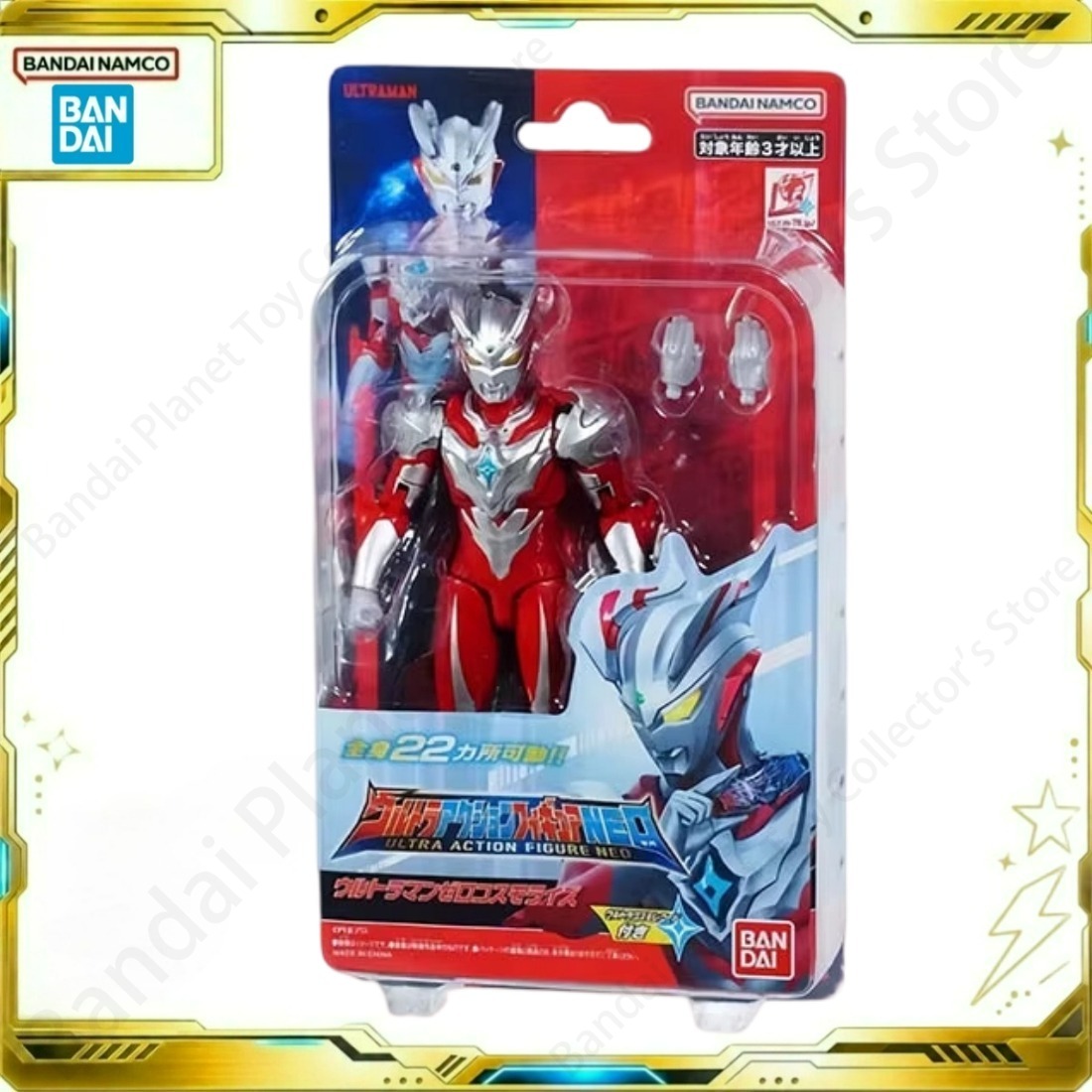 Model Kit Ultraman Zero - Figura de acción original de Bandai,