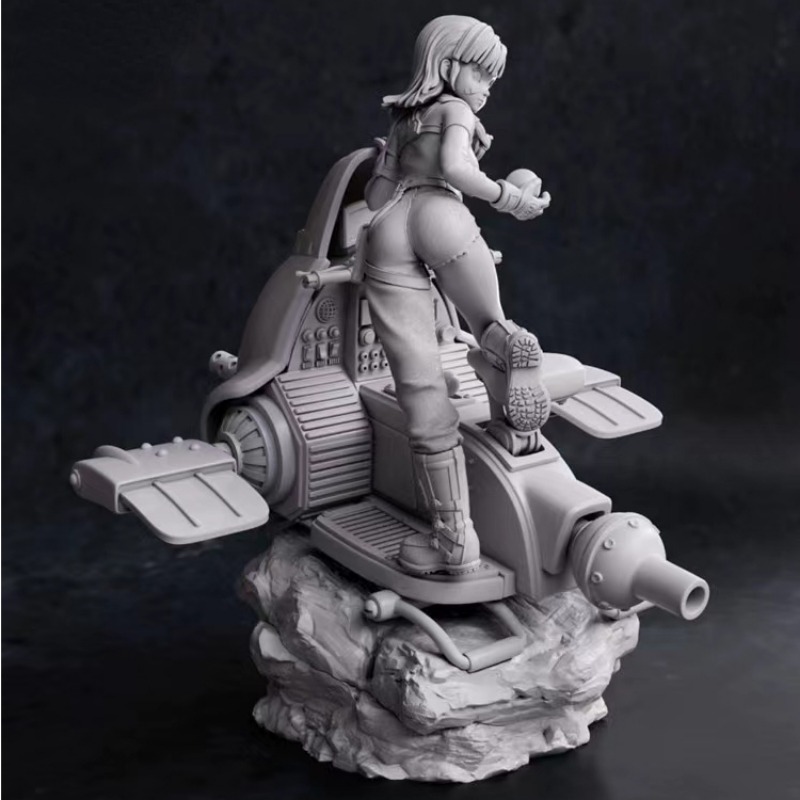 Kit de modelo de figura de res - Model Kit Anime Girl reseña y precio