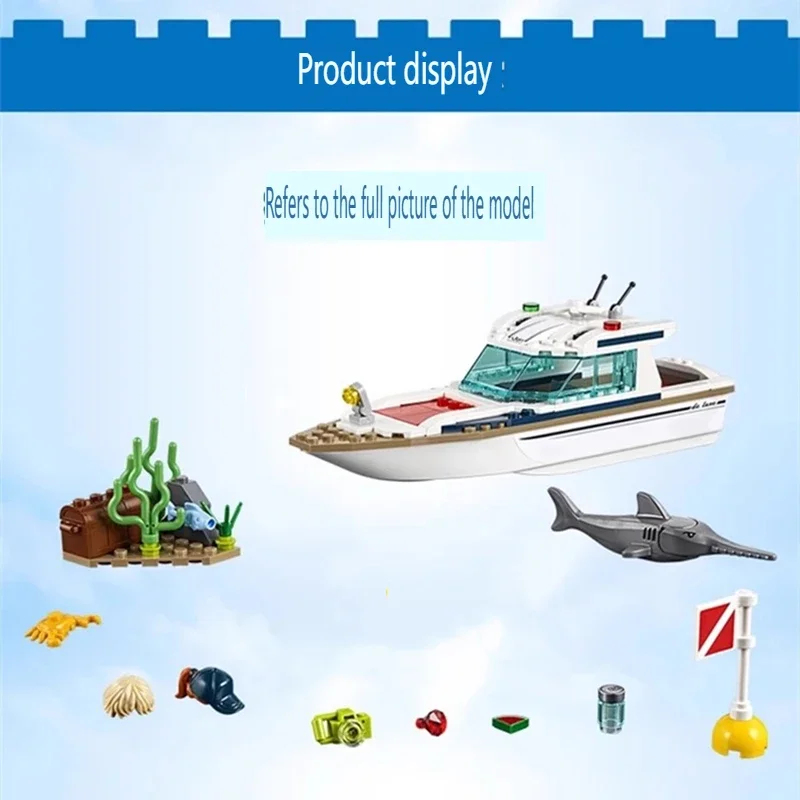 City Series 60221 Yate de Buce - Model Kit Yacht reseña y precio
