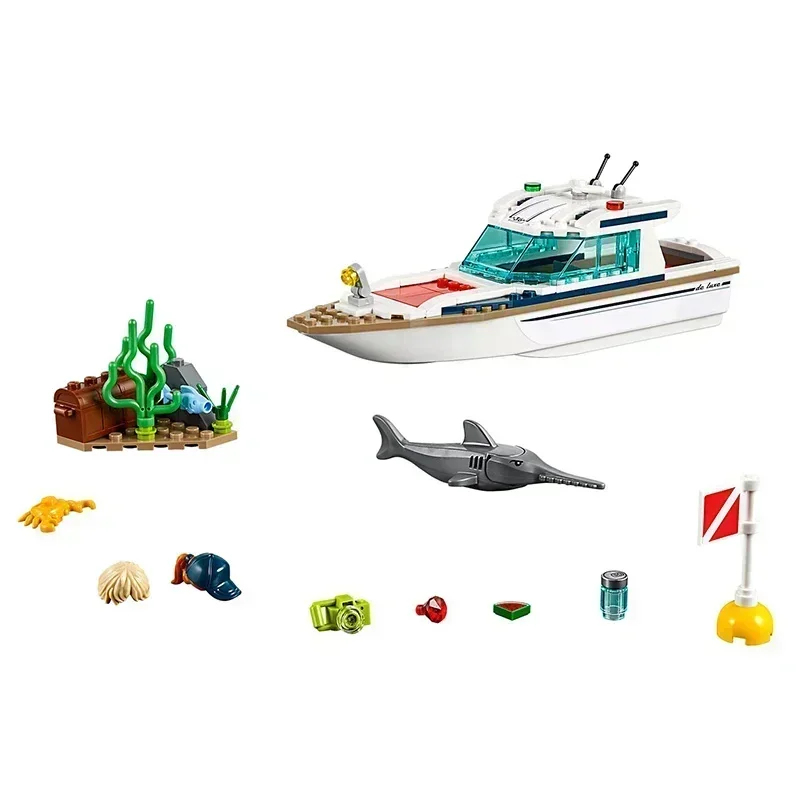 City Series 60221 Yate de Buce - Model Kit Yacht reseña y precio