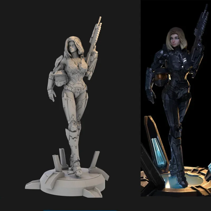 Figuras de resina de juego de  - Model Kit Fantasy reseña y precio